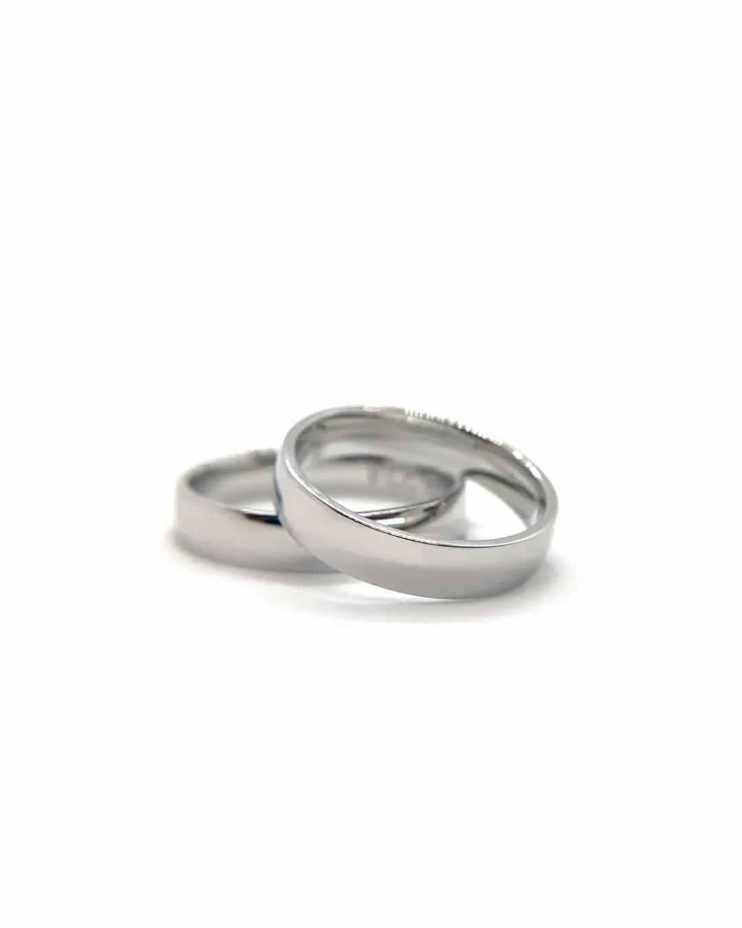 Fede matrimoniale tradizionale oro bianco