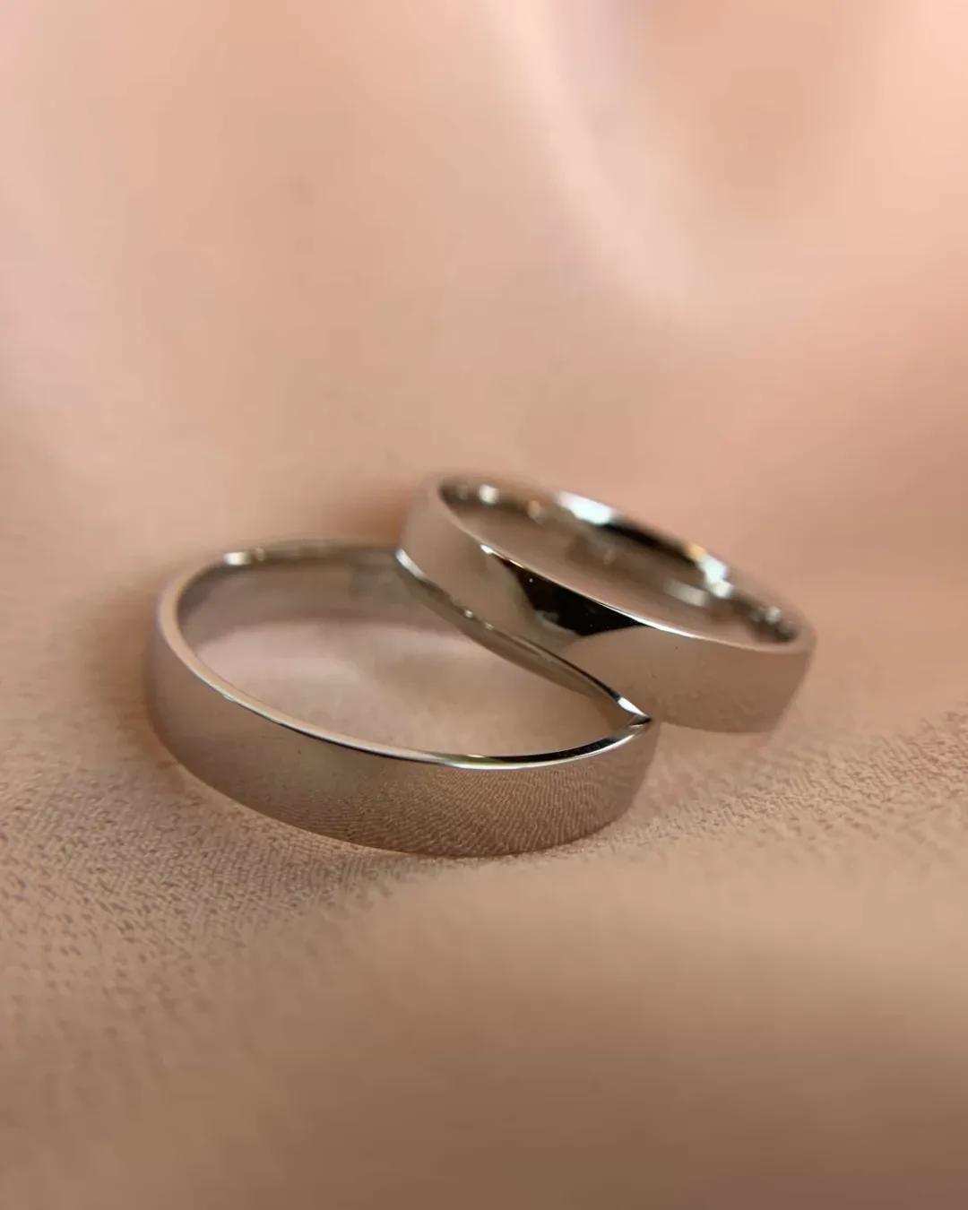 Fede matrimoniale tradizionale oro bianco