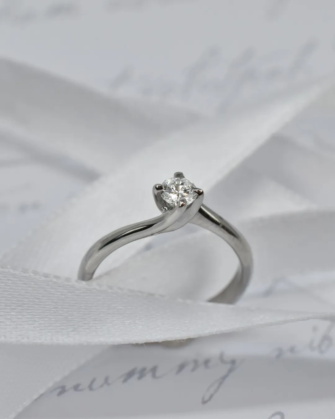 Anello solitario Valentino 0,22 ct