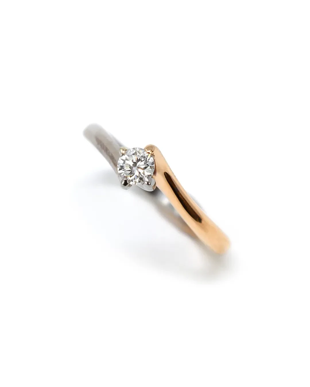 Anello brillante solitario 0,22 ct