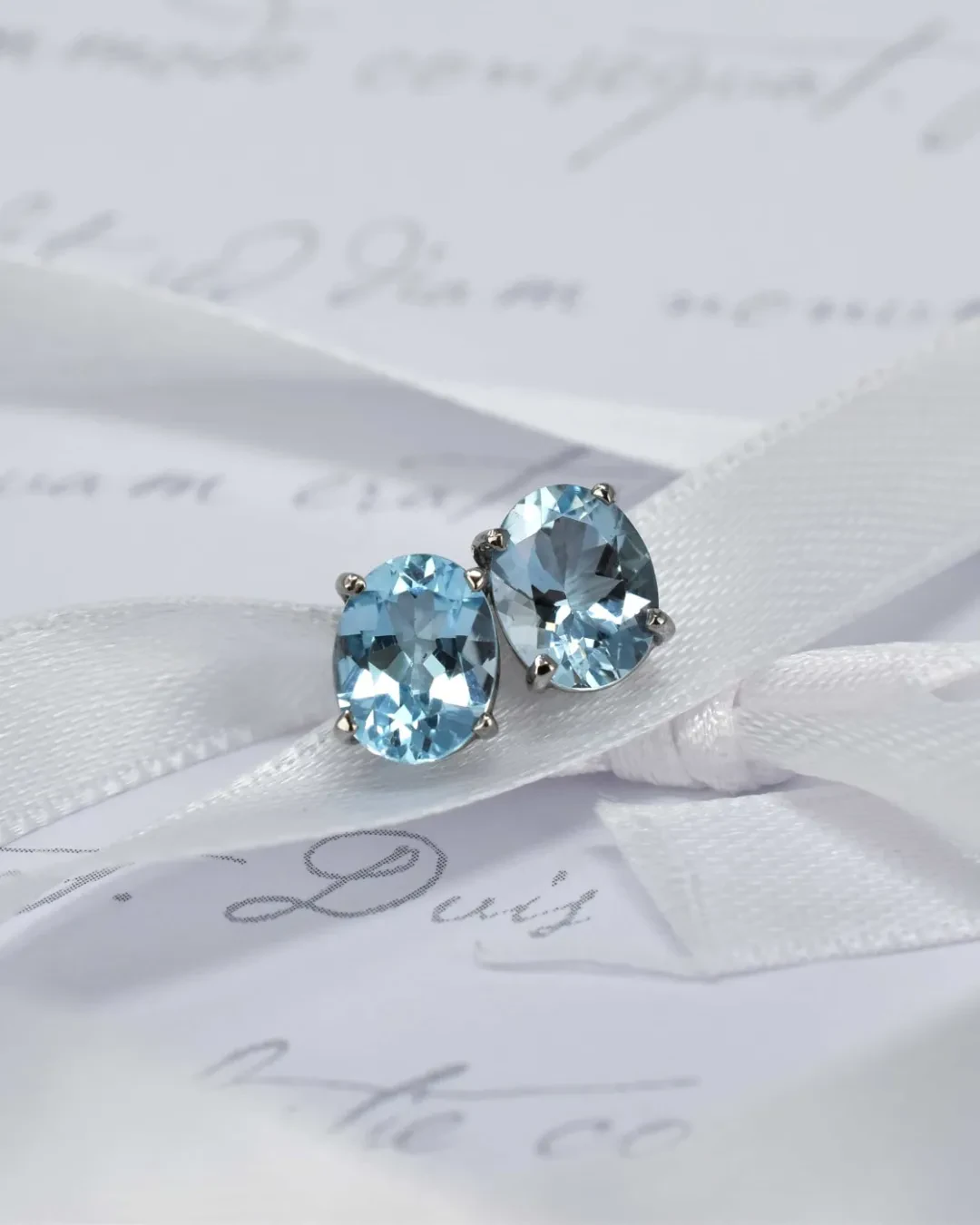 Orecchini acquamarina 3,75 ct