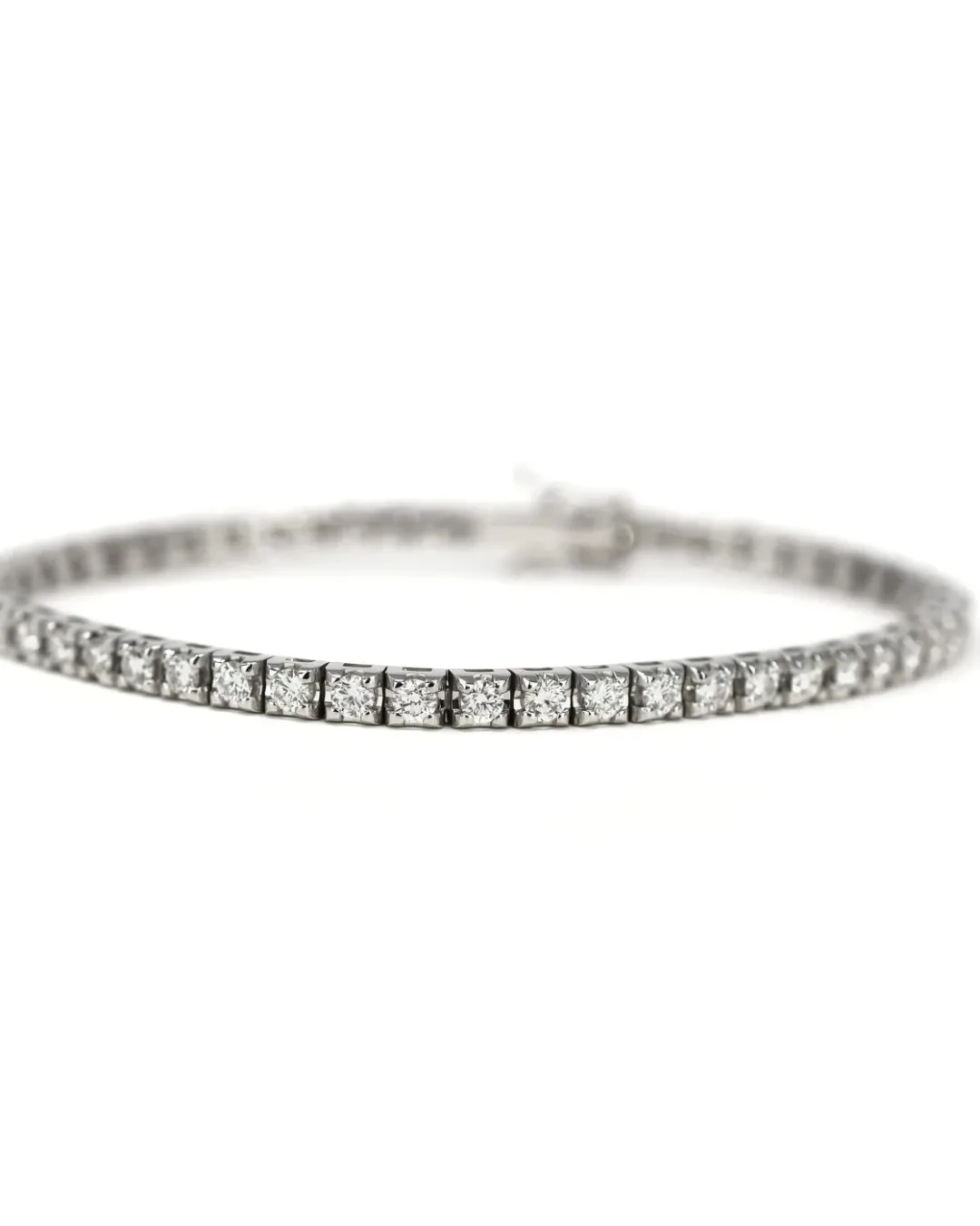Bracciale tennis con brillanti 2,65 ct