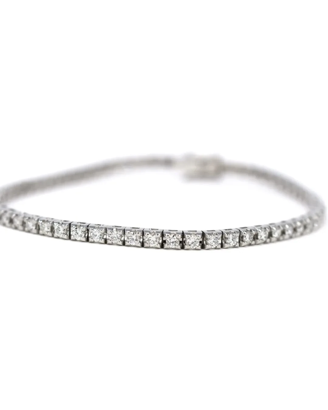 Bracciale tennis con brillanti 1,88 ct