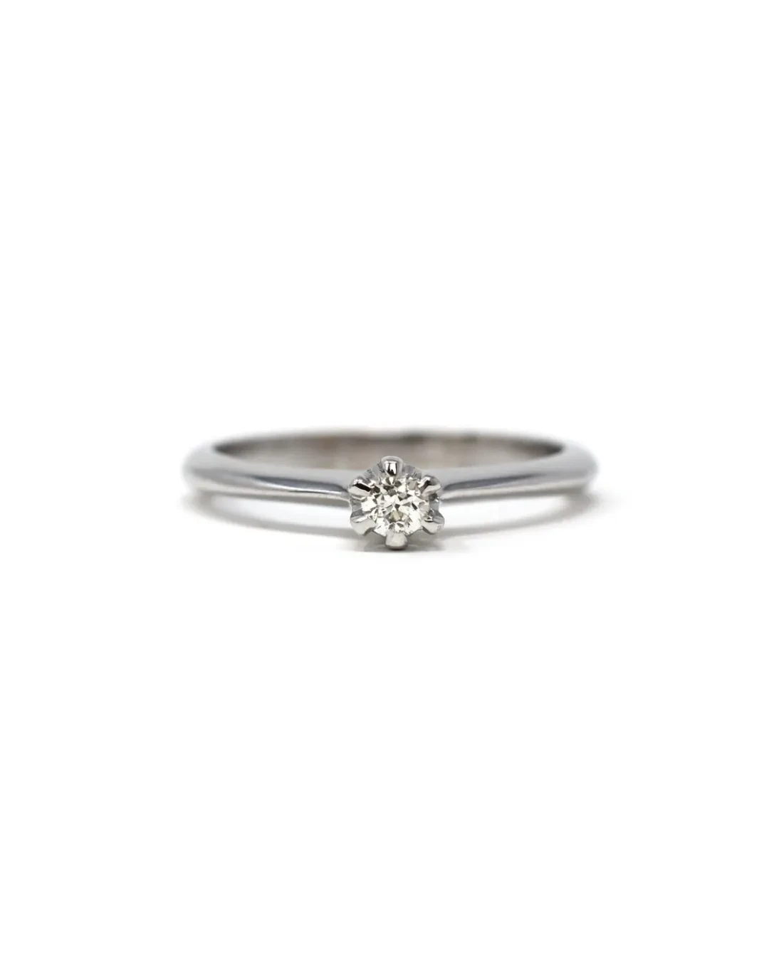 Anello brillante solitario 0,10 ct