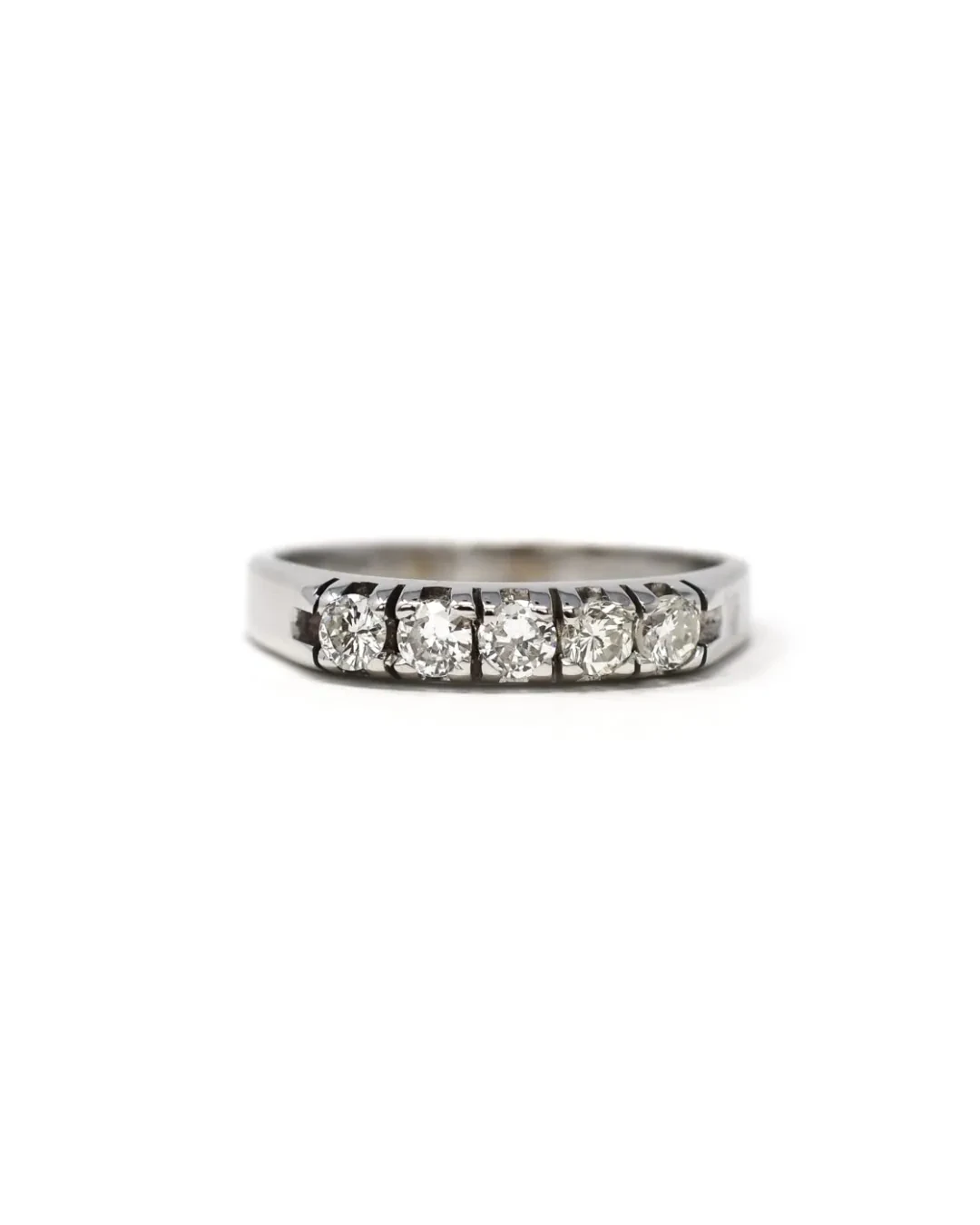 Fedina di diamanti da 0,38 ct