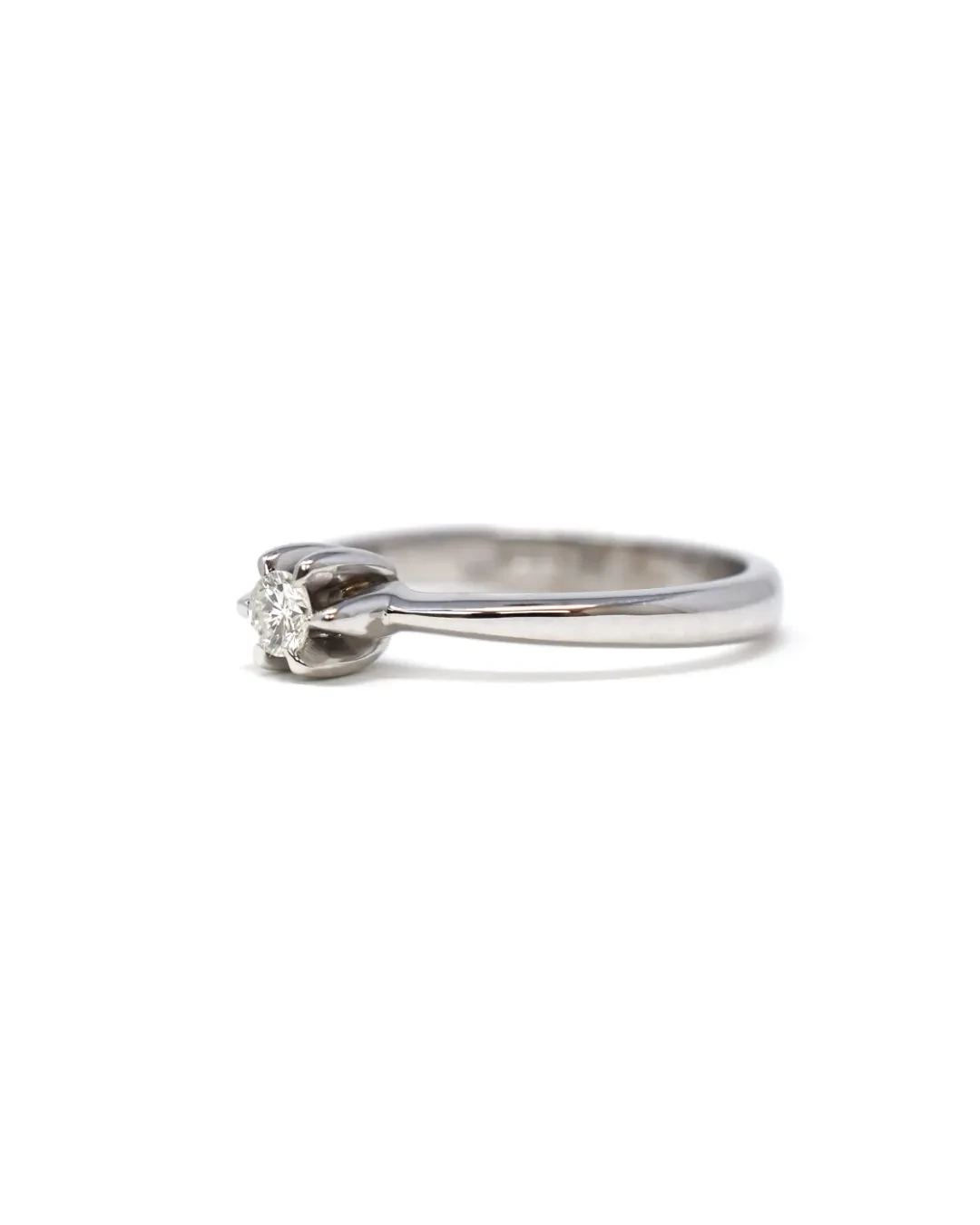 Anello brillante solitario 0,15 ct