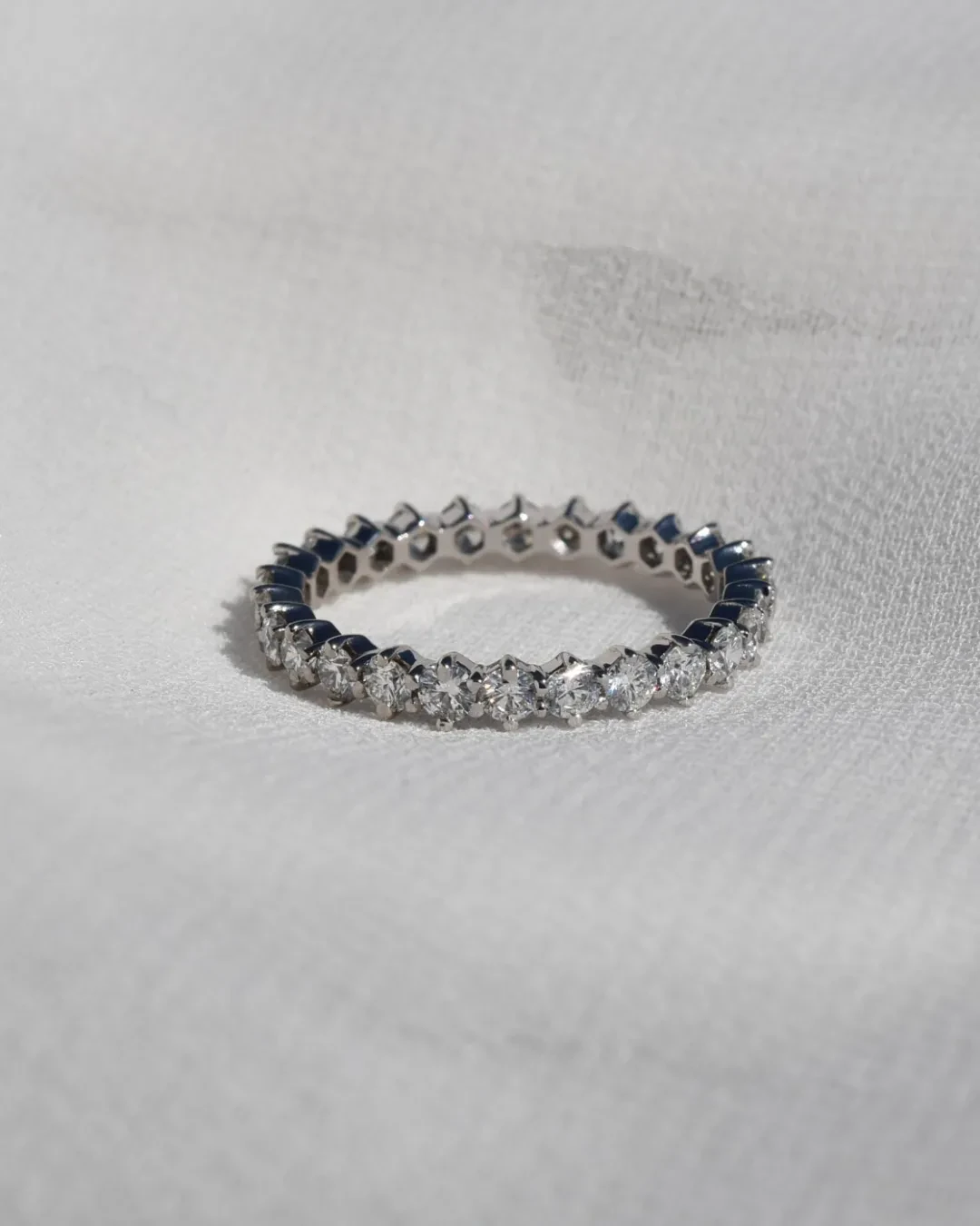 Fedina eternity di brillanti da 1,19 ct