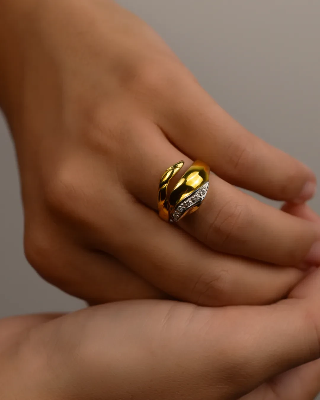 Anello serpente fantasia