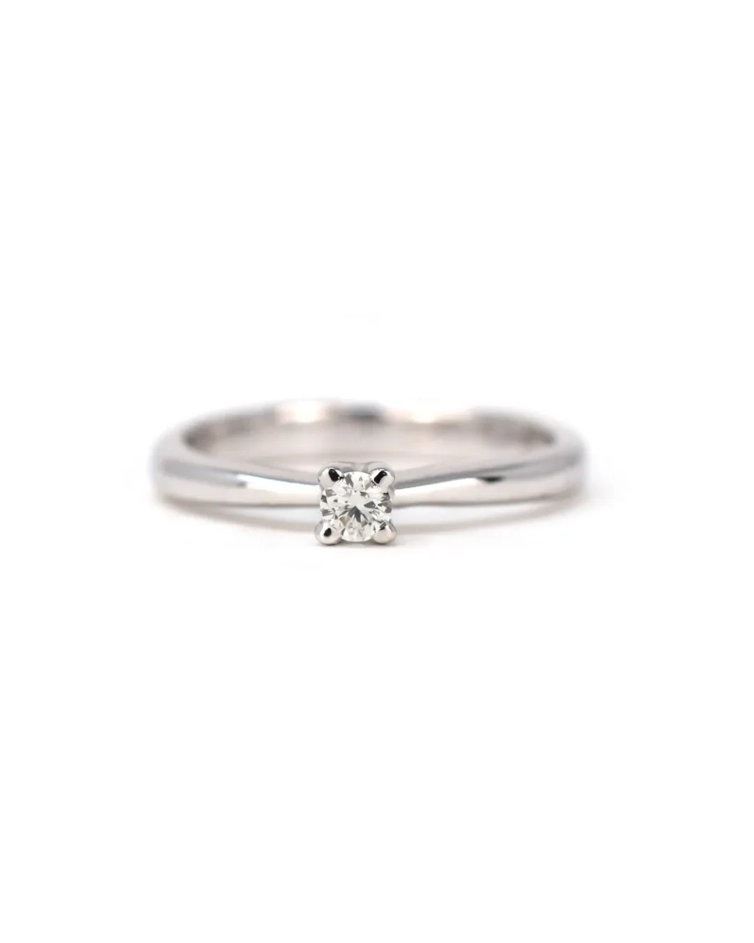 Solitario 0,10 ct
