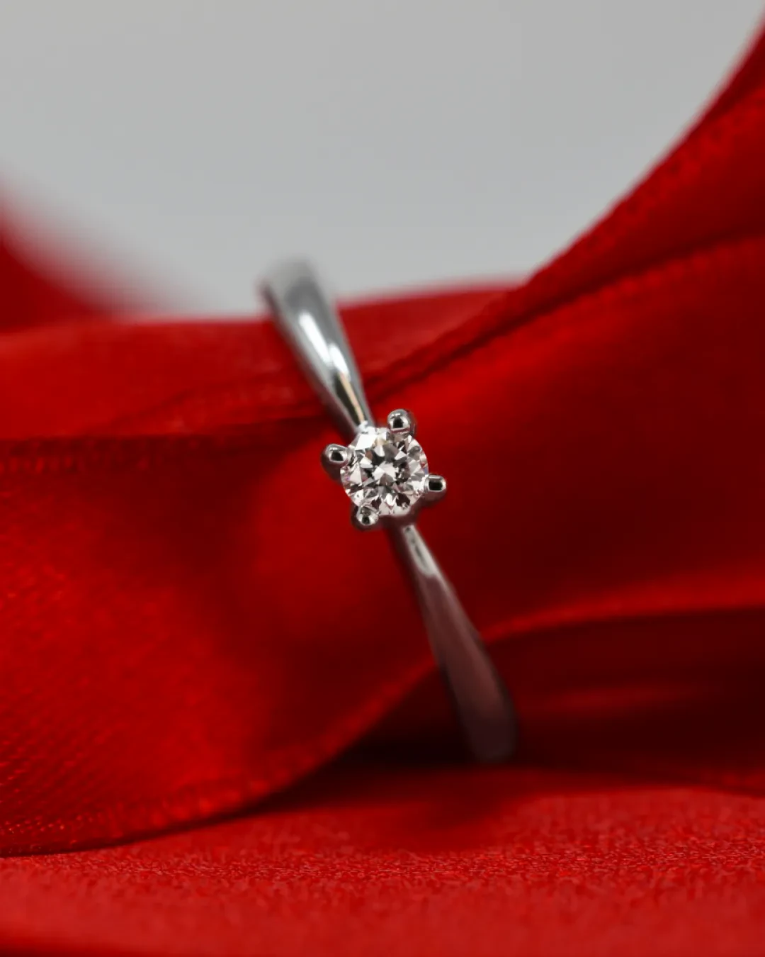Solitario 0,10 ct