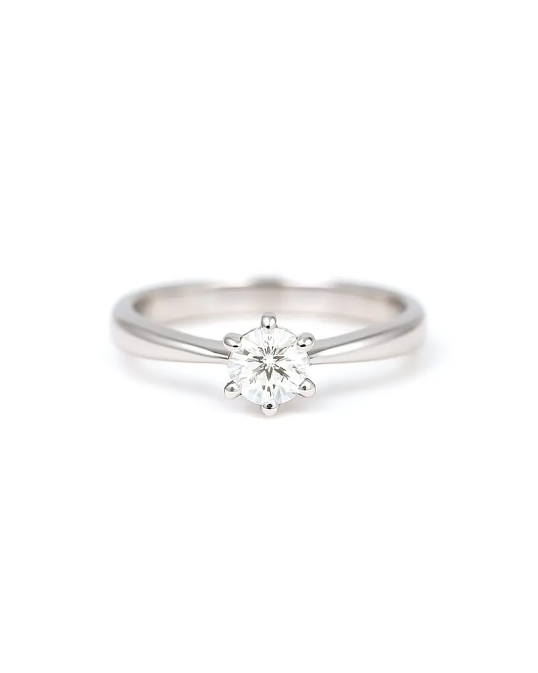 Anello solitario con brillante