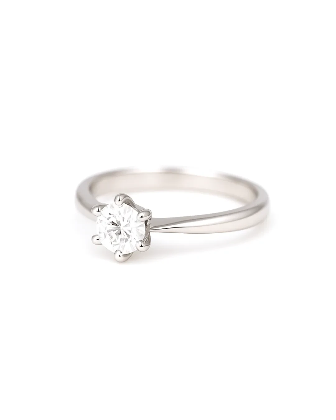 Anello solitario con brillante