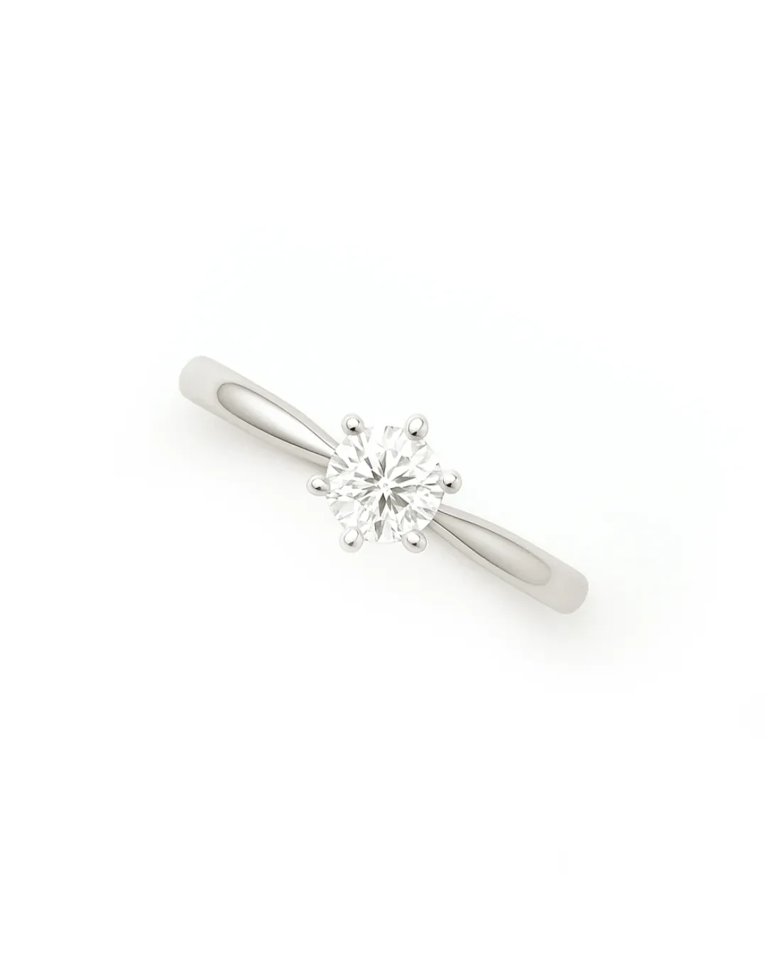 Anello solitario con brillante