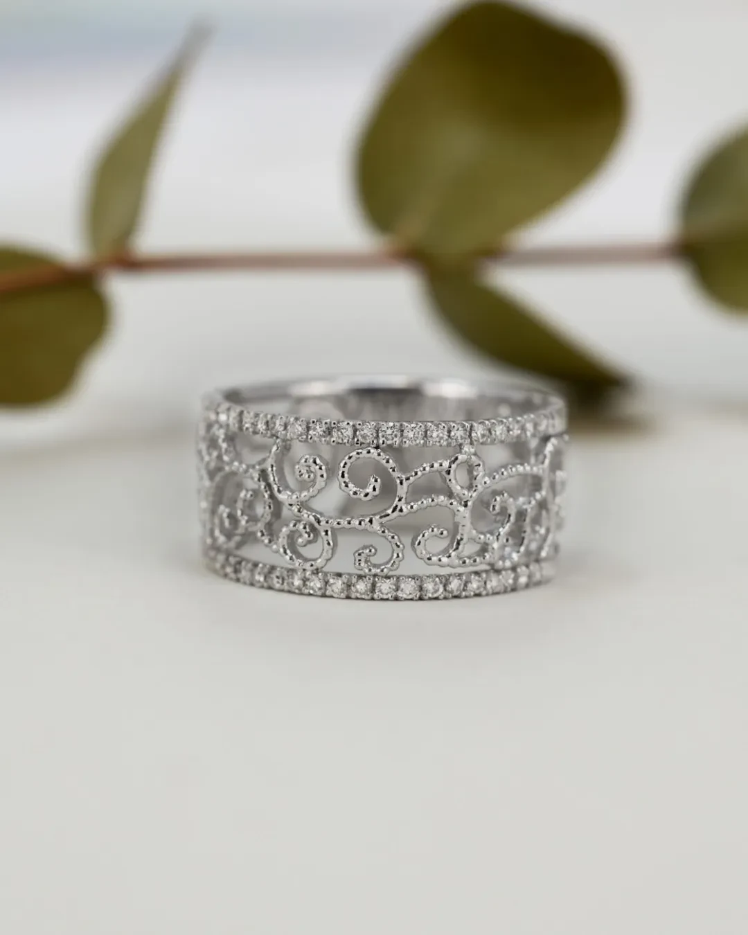 Anello a fantasia natura