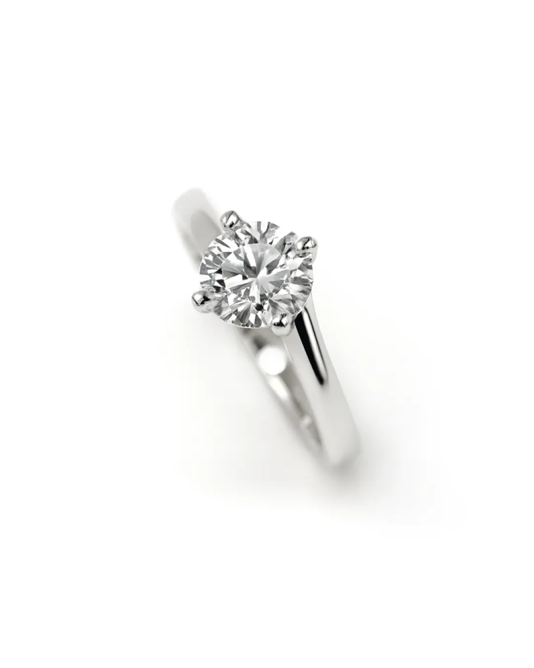 Anello con diamante da laboratorio 1 ct.
