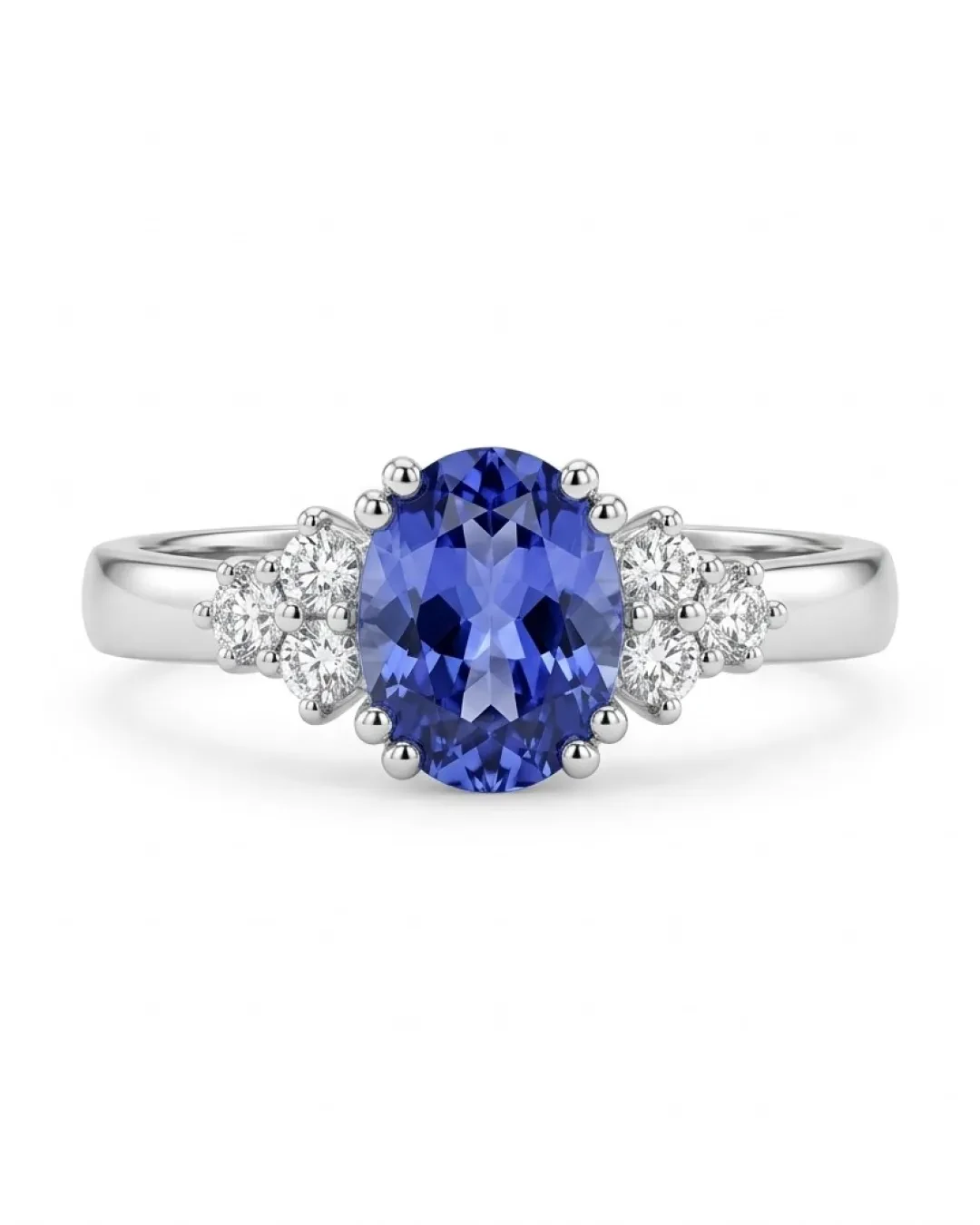 Anello con tanzanite