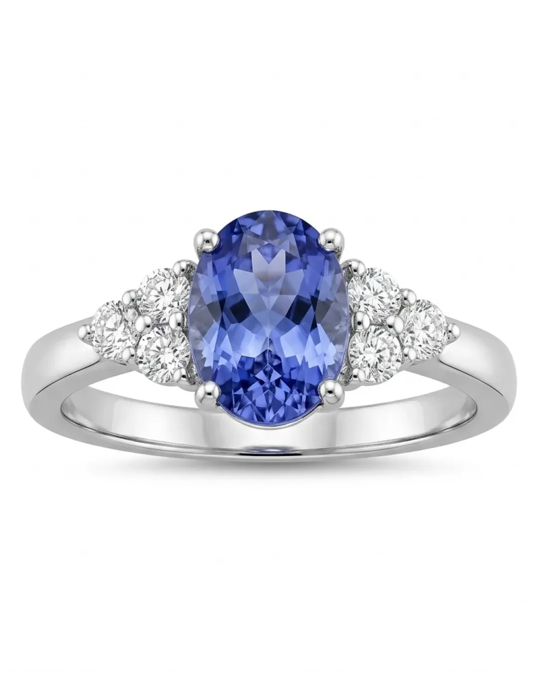 Anello con tanzanite