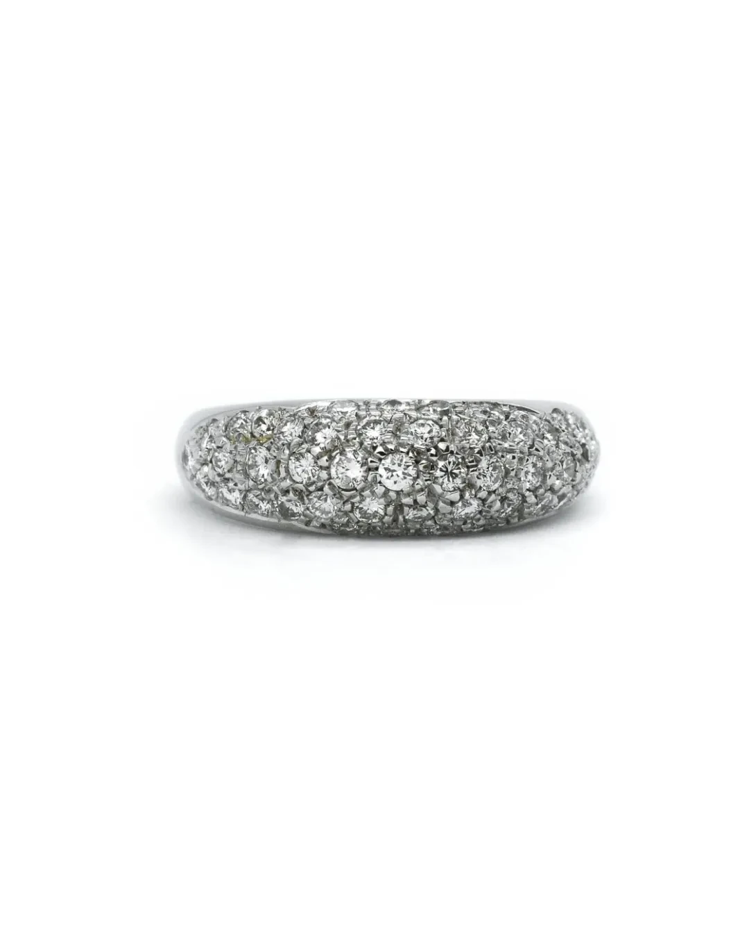 Anello pavè di brillanti da 0,70 ct