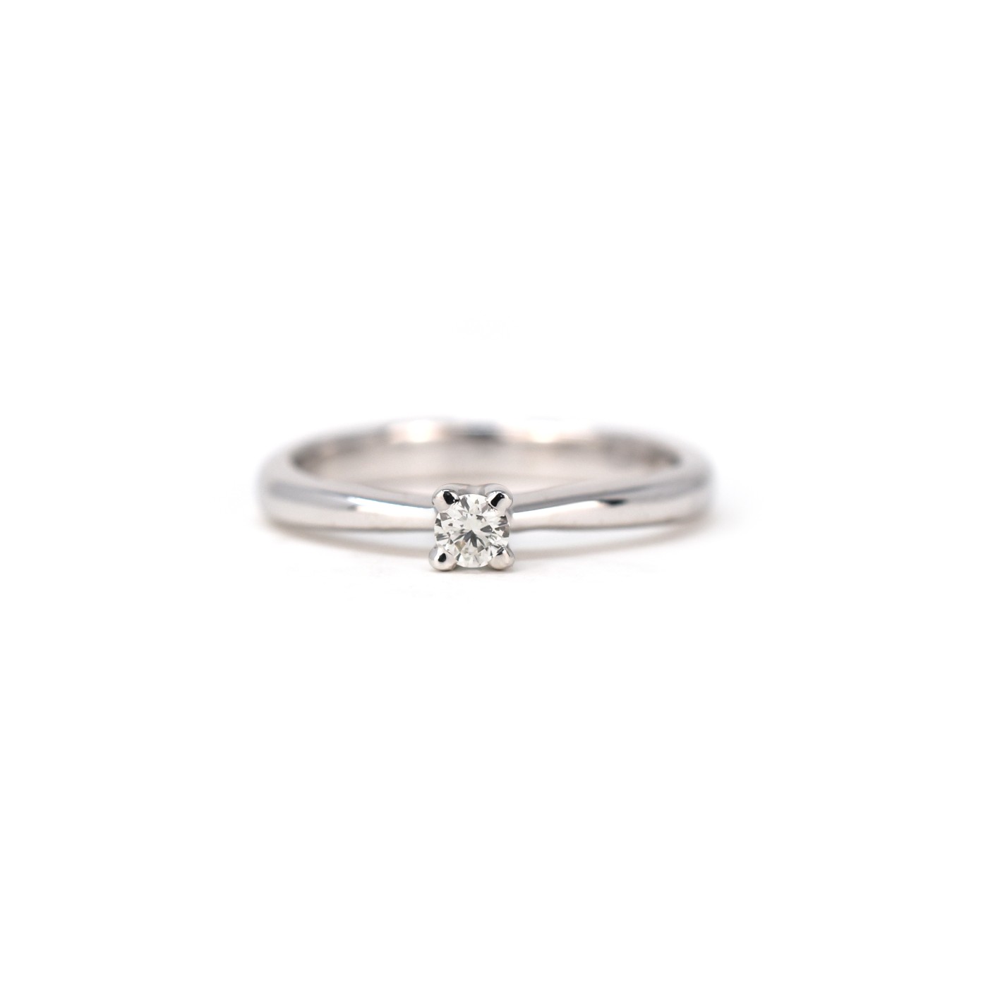 Solitario 0,10 ct