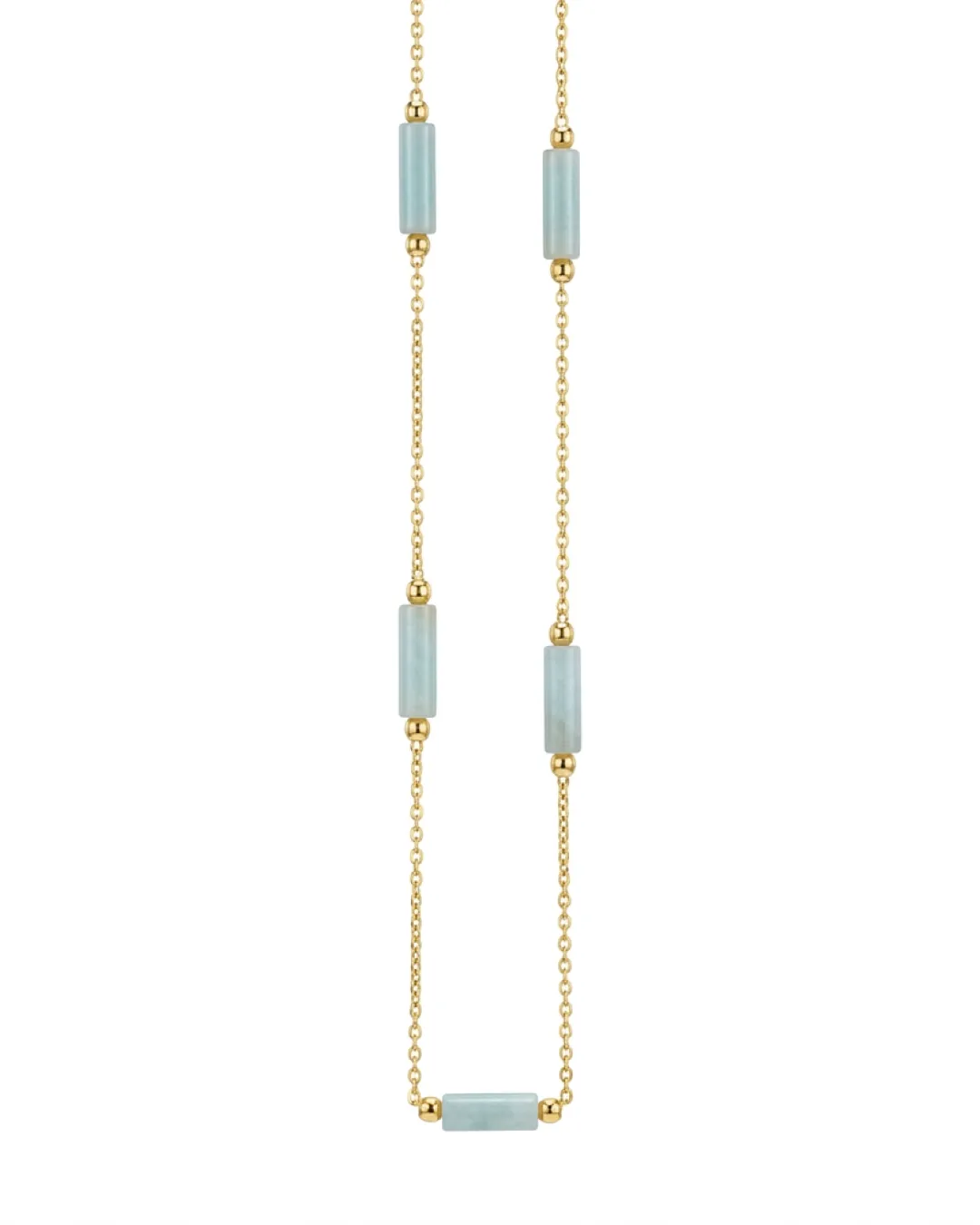 Collana amazzonite in argento