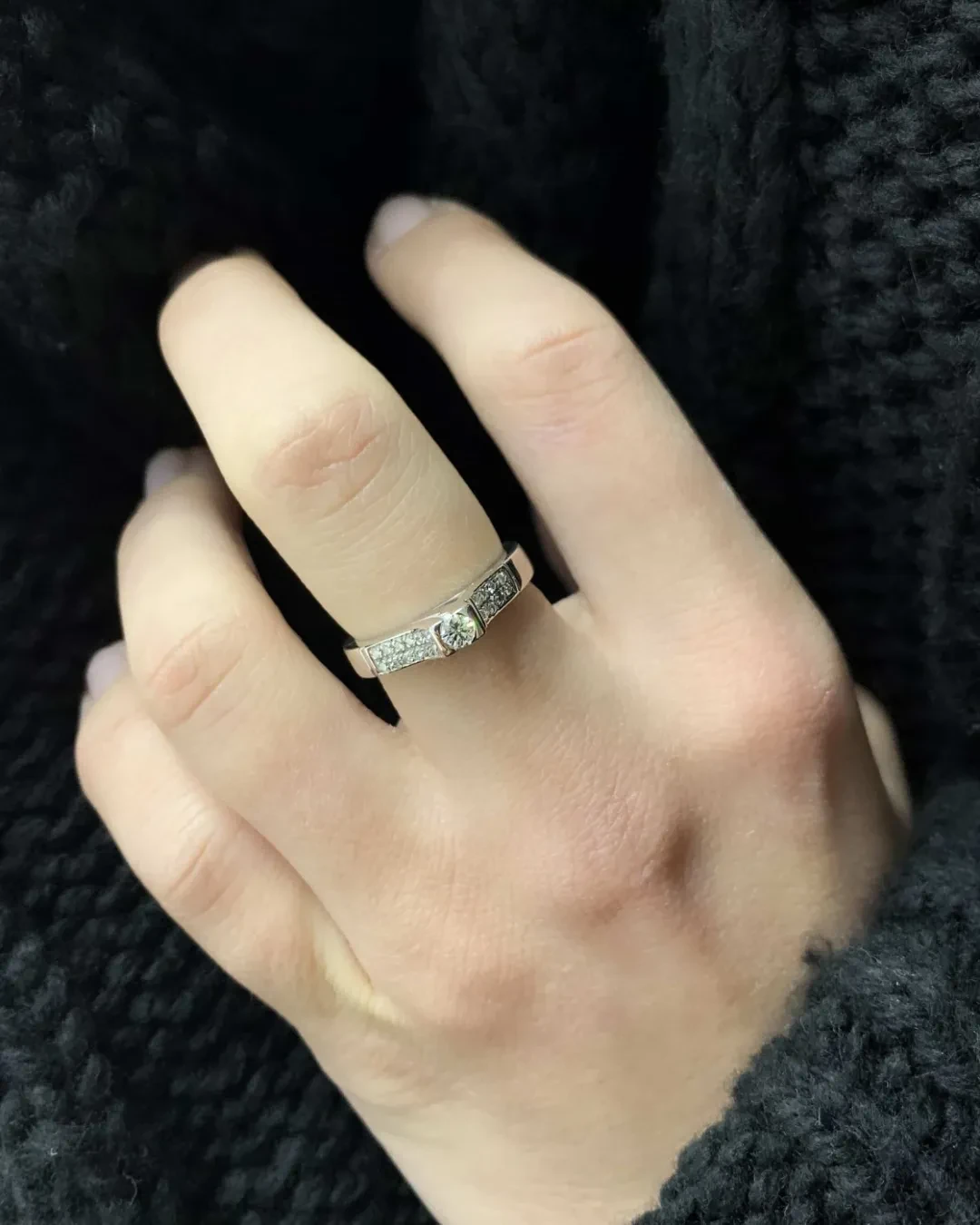 Anello fantasia di brillanti