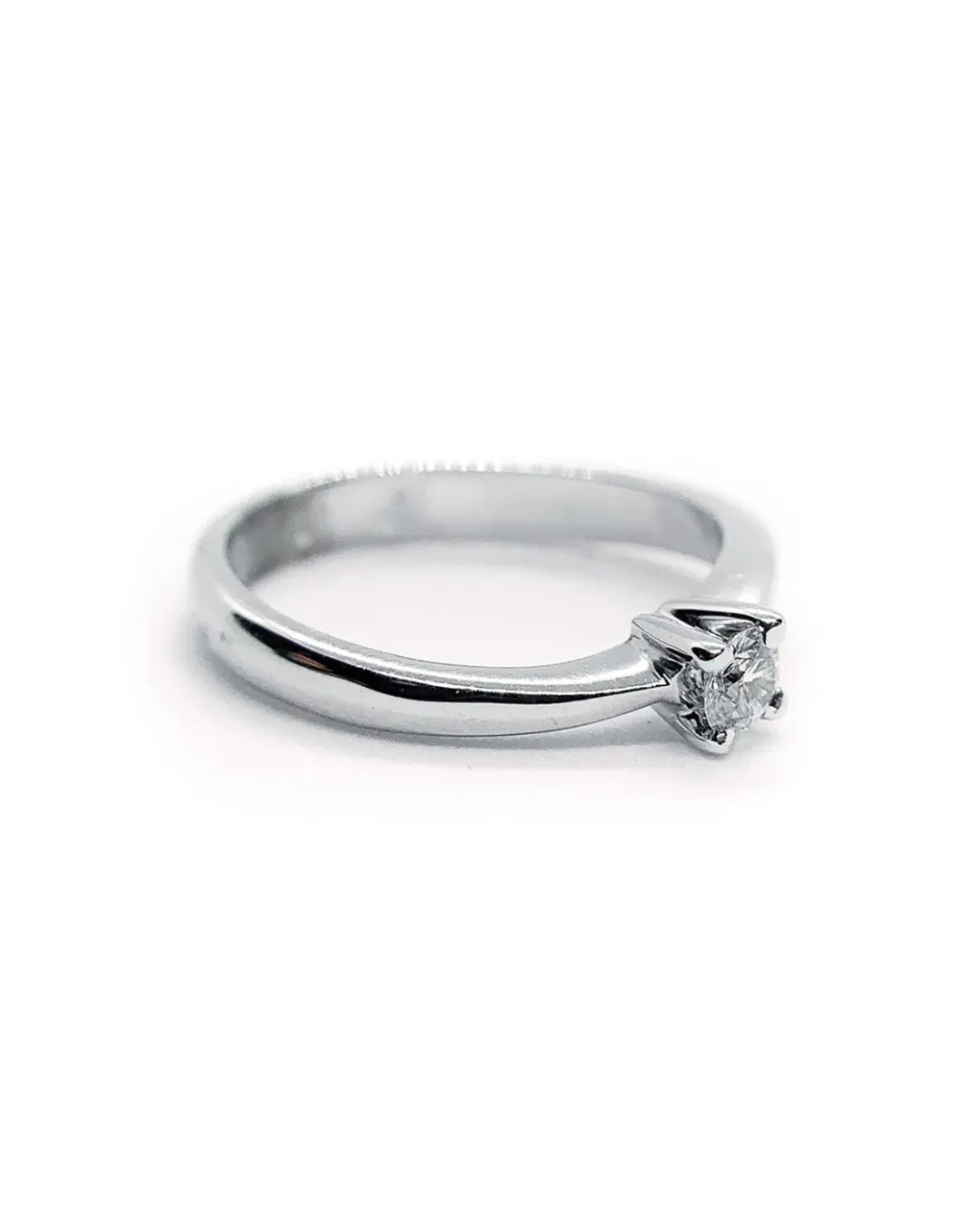 Anello solitario Valentino brillante 0,28 ct
