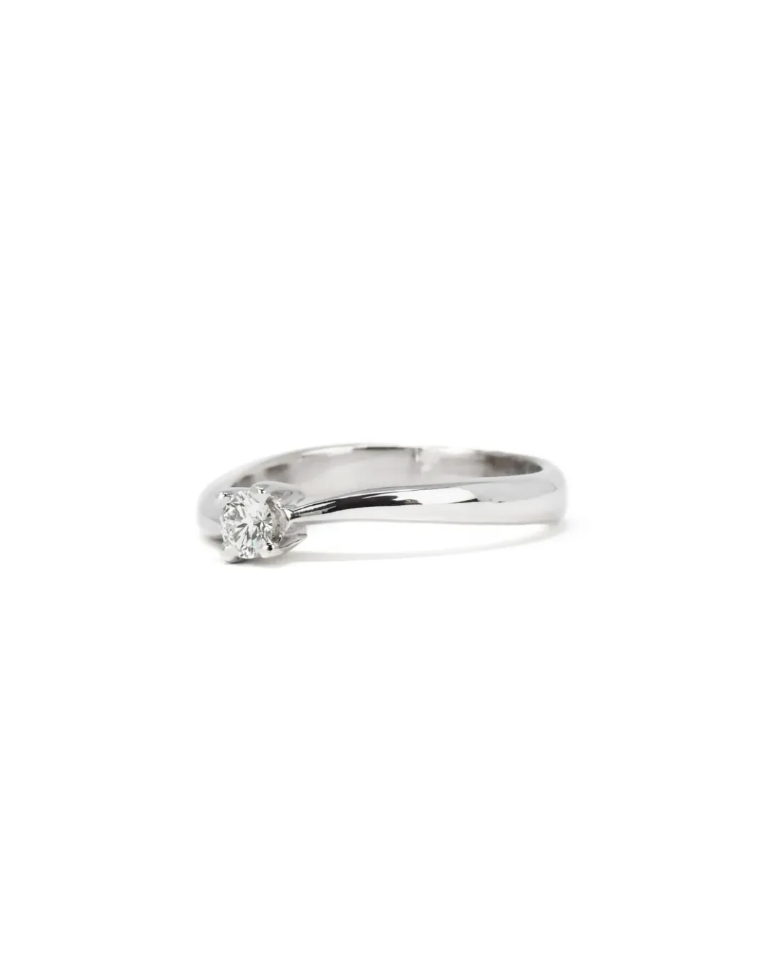 Anello brillante solitario 0,15 ct