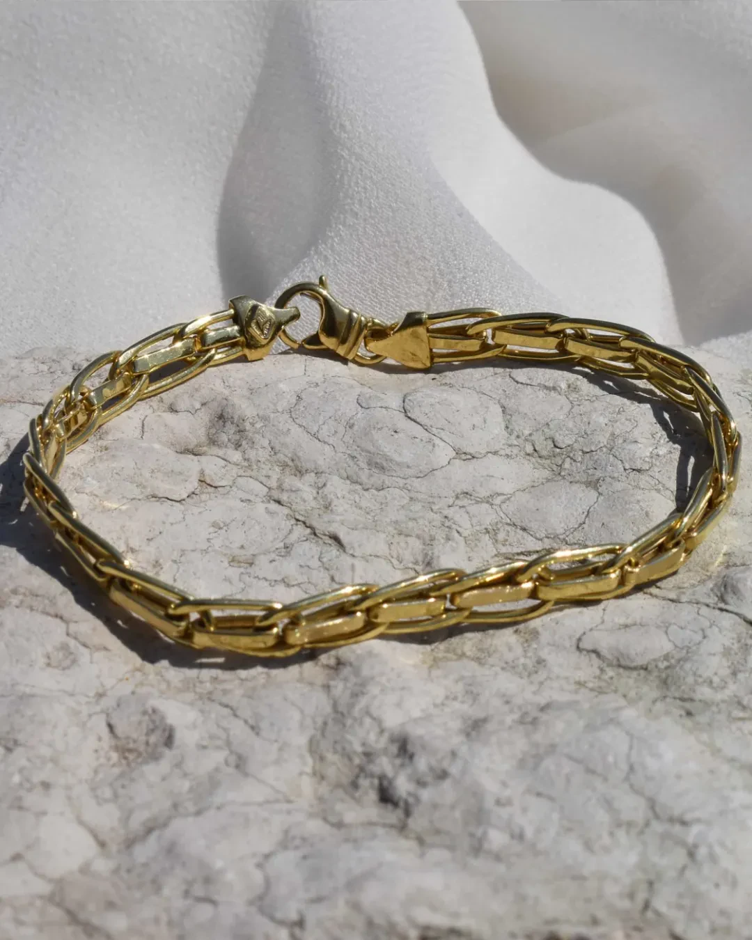 Bracciale a catena con maglie sottili