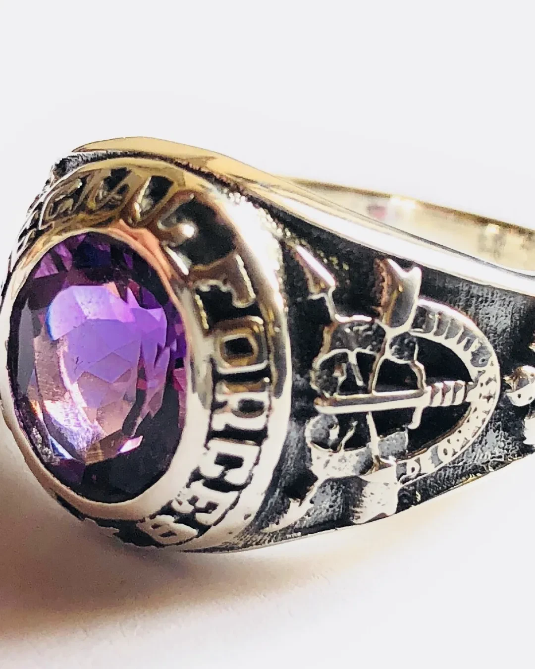 Airborne Ring - Amethyst