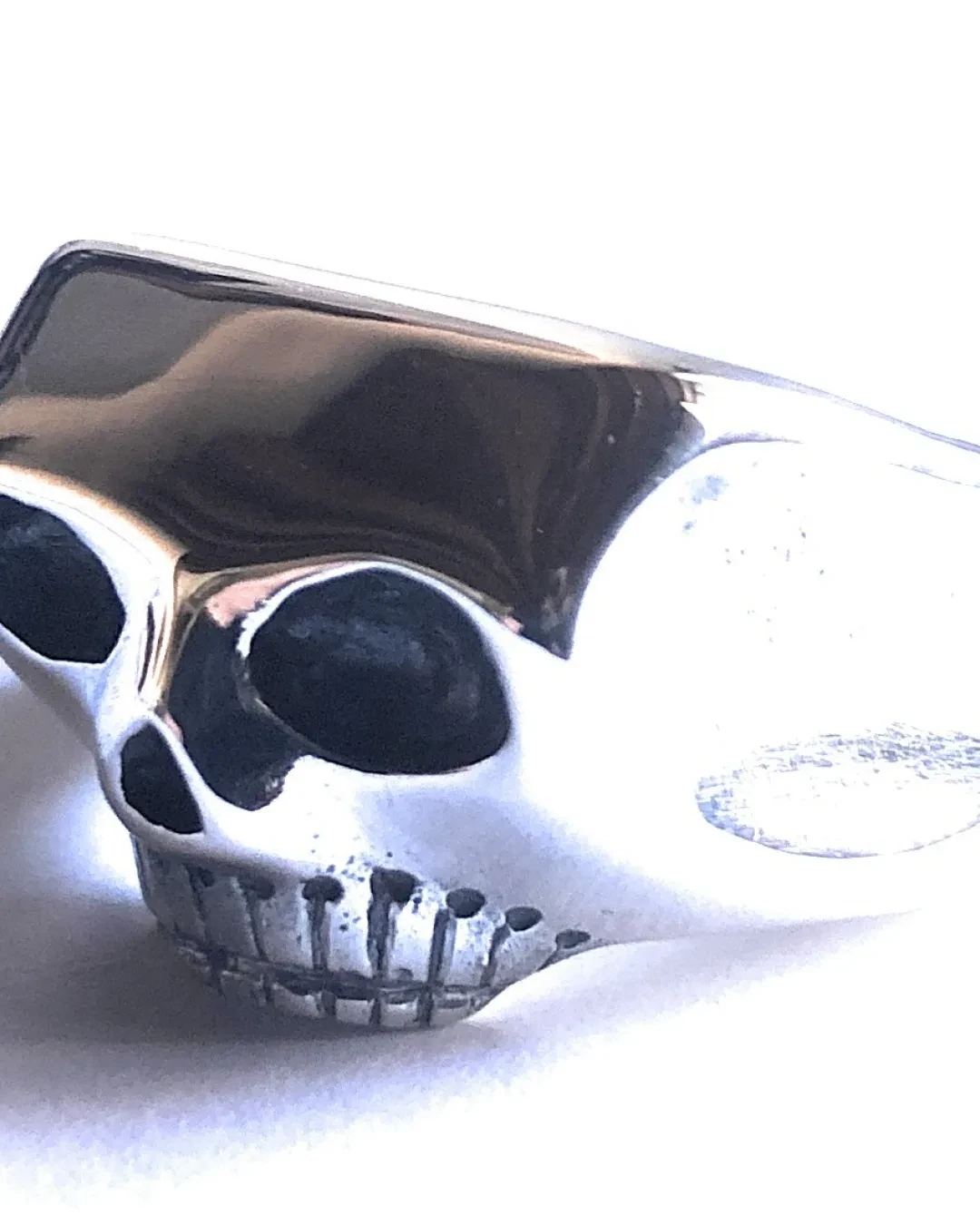 Johnny Depp Pirate Skull Ring Head Square Version