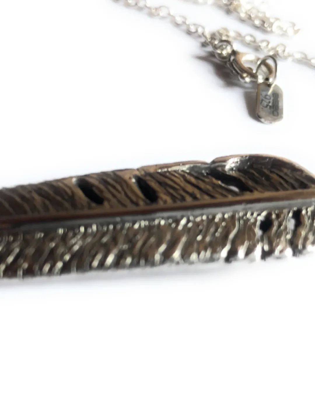 Feather Necklace - Pointed Version