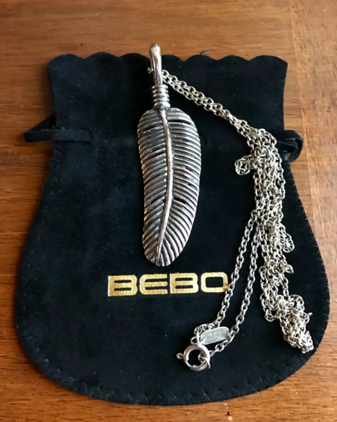 Feather Necklace - Rounded Version