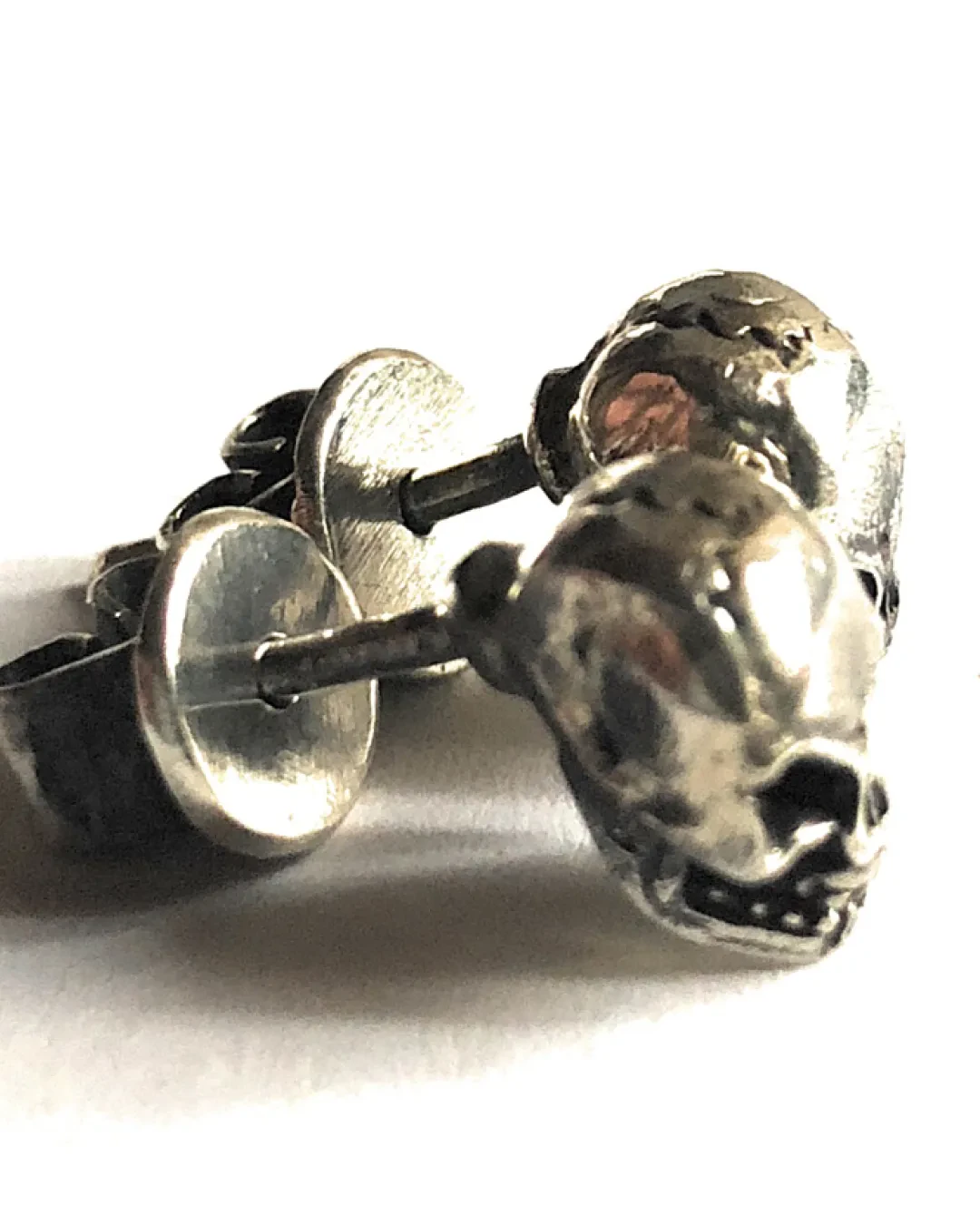 Angry Skull Earrings