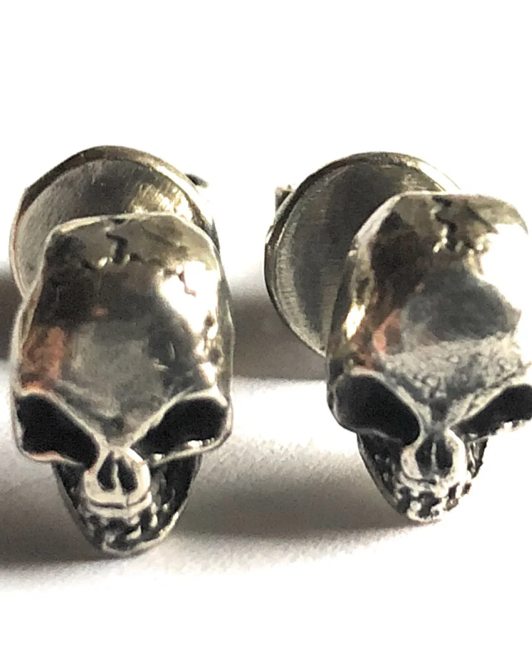 Angry Skull Earrings