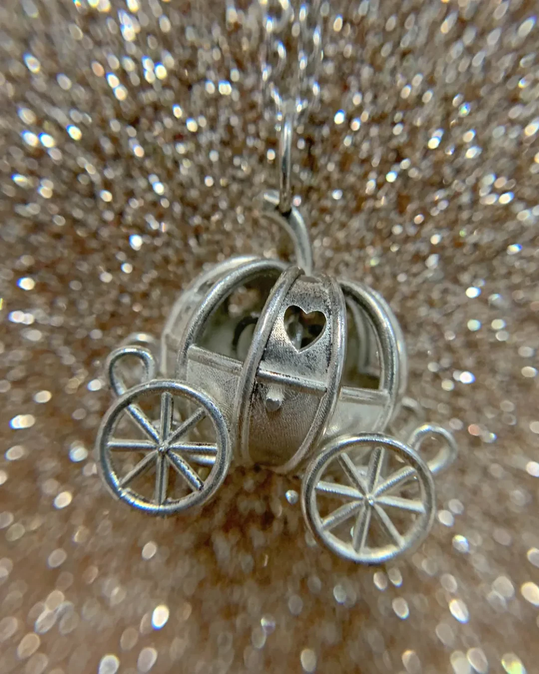 Ciondolo Favole carrozza di Cenerentola