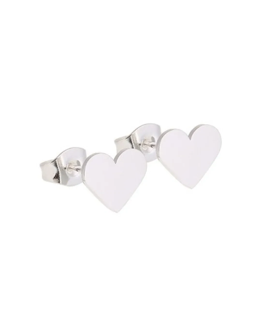 Orecchini a lobo a forma cuore